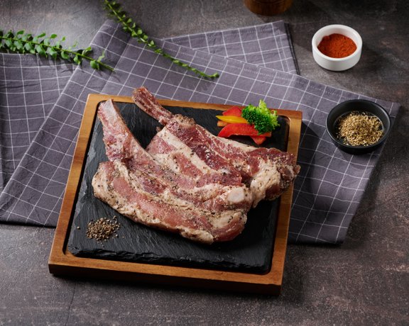 4A02150 柴窯黑胡椒小斧頭 200g±9g